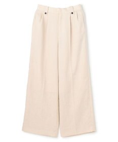 UNFILO 【セットアップ着用可】TENNEN TOUCH タックワイドパンツ