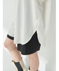 earth music&ecology ショルダースリットシャツ