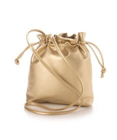 UNBILLION cachecache ギンガムチェックトート付き巾着ショルダー