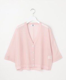 J.PRESS LADIES 【WEB限定カラーあり・洗える】SHEER LIGHT KNIT Vネック カーディガン
