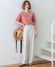 23区 S 【GLOW8月号掲載/接触冷感】半袖 クロップド IT TEE