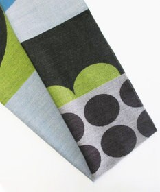 POLS ウールジャカードストール