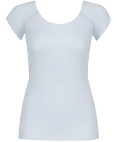 Wing インナー 【綿の贅沢オーガニック フラットタイプ】 オーガニックコットン混素材 ひびきにくくさらっと薄くて軽い ２分袖 EL1248 ウイング／ワコール