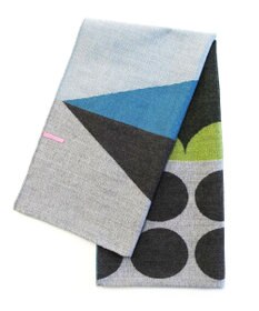 POLS ウールジャカードストール