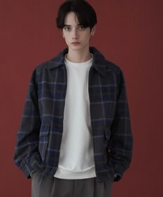 WEGO 【ユニセックス着用ITEM】メルトンショートZIPブルゾン