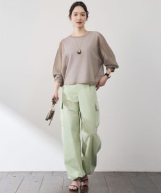 自由区 【SHIHOさん着用】ハイカウントカーゴ パンツ