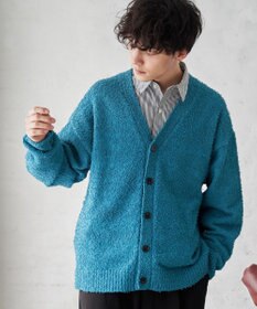WEGO ツイストブークレカーディガン