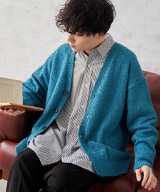 WEGO ツイストブークレカーディガン