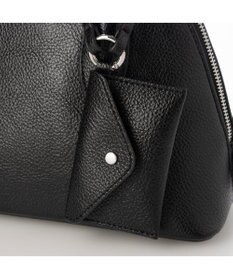 UNBILLION カシュカシュ cachecache / ポーチ付きシェル型ボストン