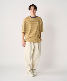 OP／FILA 【Kappa】ウェルネスクラブボーダーTシャツ