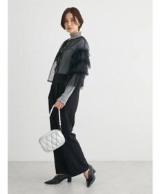 Green Parks ・ＥＬＥＮＣＡＲＥ　ＤＵＥ　２ｗａｙチュールブラウス