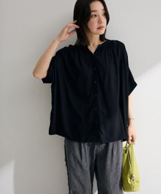 Green Parks 【WEB限定】アソート柄さらっとレーヨンブラウスⅡ