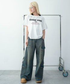 WEGO ホルターネックレイヤードワンショルT