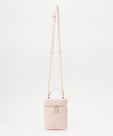 LA BAGAGERIE 【MONICA】ランダムプリーツバニティバッグ