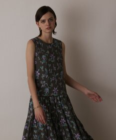 GRACE CONTINENTAL ティアードロングワンピース