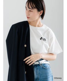 Te chichi 【Disney】MICKEY/ロゴプリントTシャツ