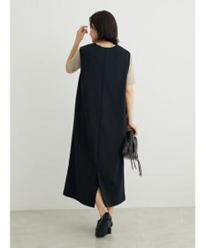 Green Parks キーネックダンボールジャンスカ