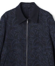 JOSEPH HOMME 【新柄】エスニカルスラブジャガード　ジップアップブルゾン