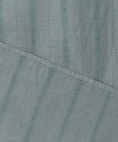 J.PRESS MEN 【HYBRID LINEN】ドビーストライプ バンドカラーラガーシャツ