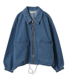 Green Parks ・ＥＬＥＮＣＡＲＥ　ＤＵＥ　デニムステンカラーブルゾ