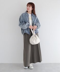 Green Parks ・ＥＬＥＮＣＡＲＥ　ＤＵＥ　デニムステンカラーブルゾ