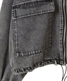 Green Parks ・ＥＬＥＮＣＡＲＥ　ＤＵＥ　デニムステンカラーブルゾ