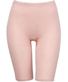 Wing あったかインナーボトム 綿混 裏起毛 よく伸びる素材 【ラクのびサーモ】 ひざ上丈 秋 冬 ER6413 ウイング／ワコール