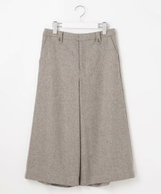 J.PRESS LADIES S 【WEB限定】ネップヘリンボーン ガウチョ パンツ