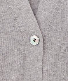 J.PRESS LADIES L 【洗える】Vis/Peスパーク ミディ丈 カーディガン