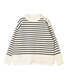 UNFILO 肩釦ハイネックニット