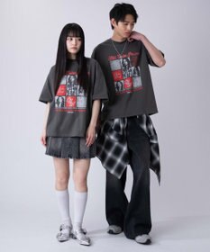 WEGO 【ユニセックス着用ITEM/SMLサイズ展開】アソートグラフィックBIG　T2（SS）