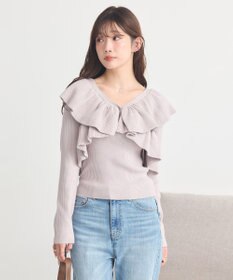 earth music&ecology 【SET ITEM】ラッフルニットボレロアンサンブル