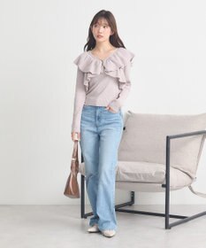 earth music&ecology 【SET ITEM】ラッフルニットボレロアンサンブル