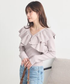 earth music&ecology 【SET ITEM】ラッフルニットボレロアンサンブル