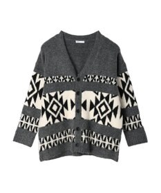 CRAFT STANDARD BOUTIQUE 【男女兼用】オルテガ柄カーディガン