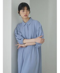 Green Parks ａ．衿付き切り替えワンピース