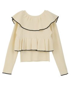 earth music&ecology 【SET ITEM】ラッフルニットボレロアンサンブル