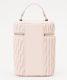 LA BAGAGERIE 【MONICA】ランダムプリーツバニティバッグ