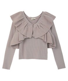 earth music&ecology 【SET ITEM】ラッフルニットボレロアンサンブル