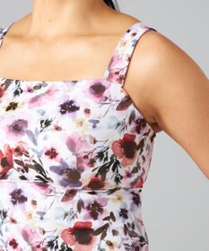 Chacott Chacott BALANCE ウォーターカラーフラワーブラトップ