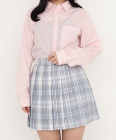 WEGO 【SCHOOLITEM】スクールシャツL／S