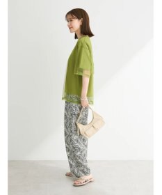 Green Parks BEST PRICE チュールレイヤードプルオーバー