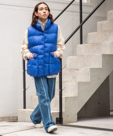 WEGO カラーナイロンパテッドベスト