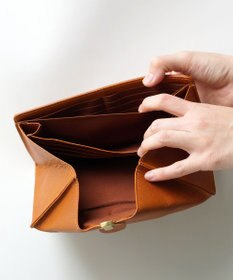 FOLNA RD ヌメオイルシュリンク 差し込み金具 長財布