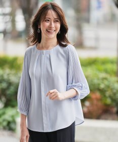 ANY SIS プリーツスリーブ ブラウス