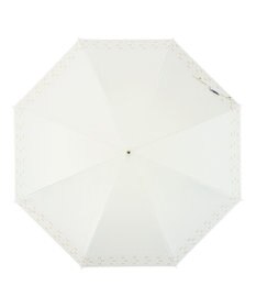 MOONBAT estaa 晴雨兼用 長傘 リボンプリント 日傘 遮光 遮熱 UV