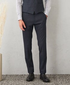 JOSEPH ABBOUD 【ウエストも伸びる】ツィーディージャージーストレッチ パンツ