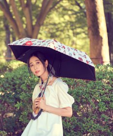 MOONBAT アデリアレトロ×estaa 晴雨兼用日傘 折りたたみ傘 おとぎ話 UV 一級遮光