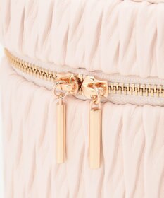 LA BAGAGERIE 【MONICA】ランダムプリーツバニティバッグ