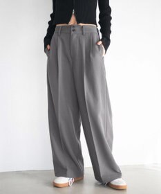 WEGO 【ユニセックス着用ITEM/SMLサイズ展開】バギースラックス